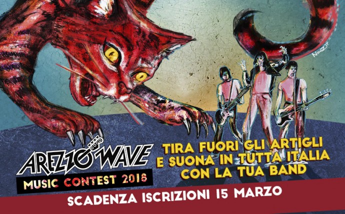 Stati Generali del Rock / Arezzo Wave Band 2018 - Ultimo giorni per iscriversi.